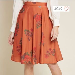 NWOT Just This Sway skirt ModCloth